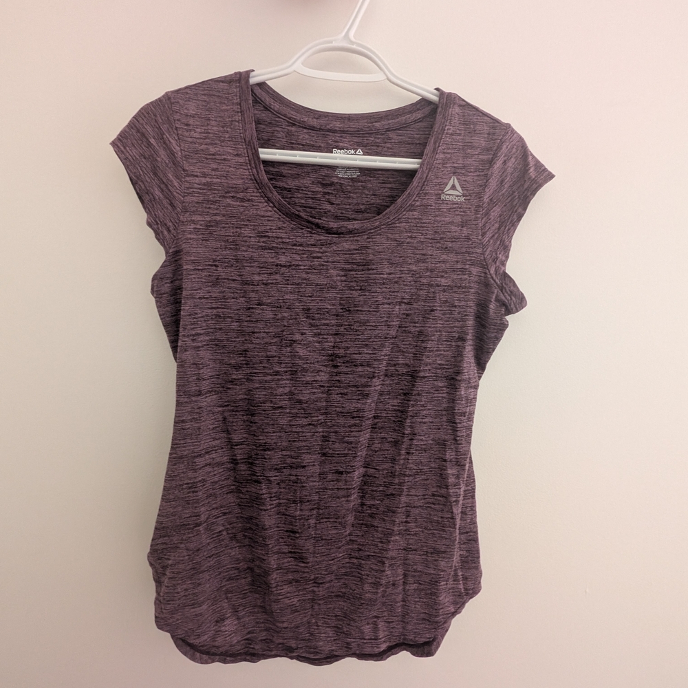 Reebok Women's Purple Athletic T-Shirt